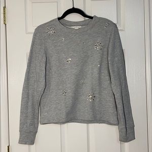 COPY - Women’s diamond and pearl embellished swea…